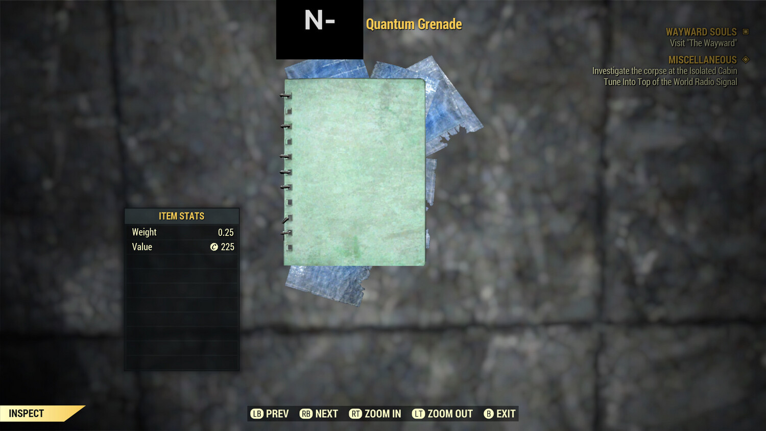 N- Quantum Grenade