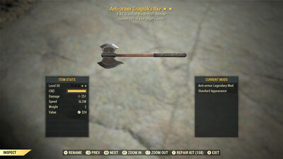 Anti Armor 50 Grognak Axe