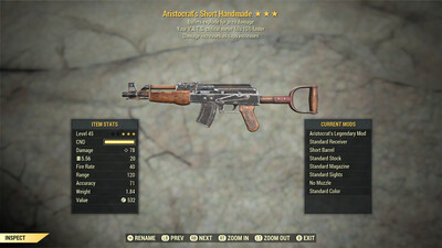 Aristocrat Explosive 15c Handmade