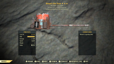 Mutant SS/25 War Drum