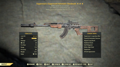 Suppressors Explosive 25 Handmade