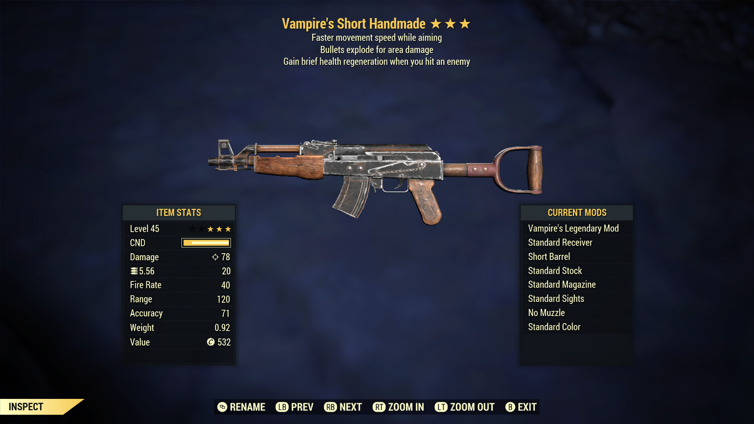 Unbreakable Vampire Explosive FMSWA Handmade