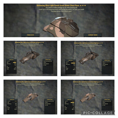 Bolstering AP Refresh Sentinel Forest Scout Complete Set