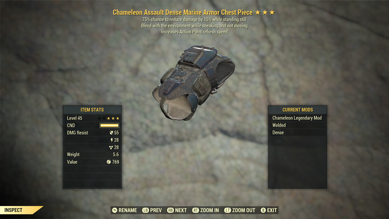 Chameleon AP Refresh Sentinel Marine Torso