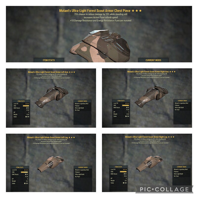 Mutants AP Refresh Sentinel Scout Complete Set