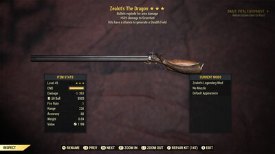 Zealots Explosive Stealth Dragon