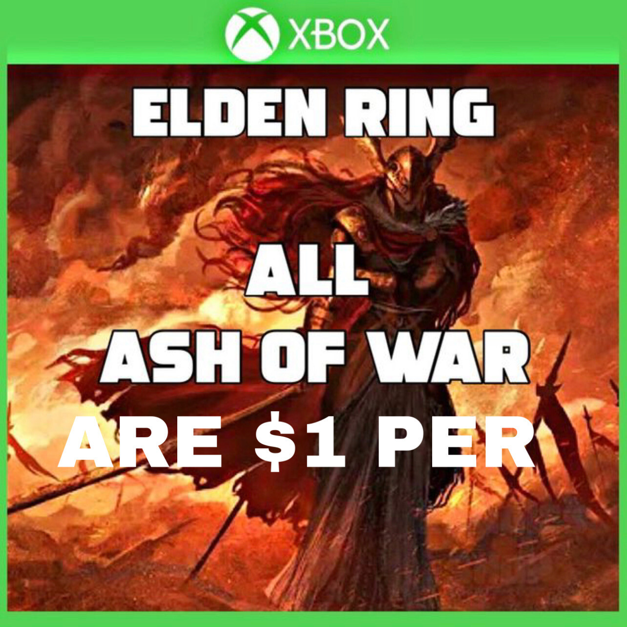 X1 ASH of War Of Your Choosing