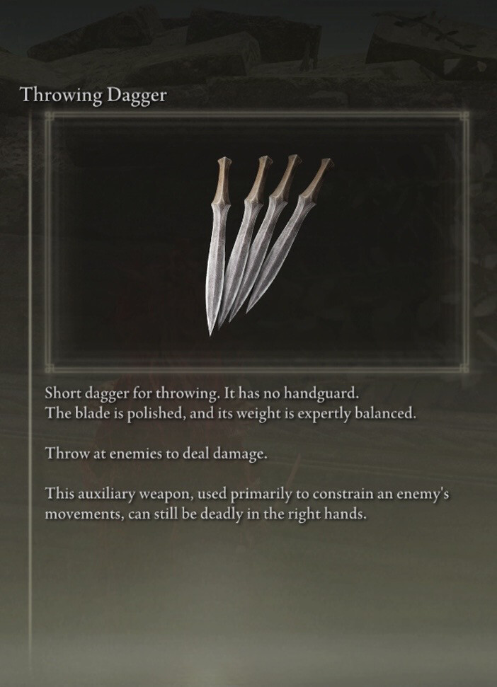 Throwing Dagger X40