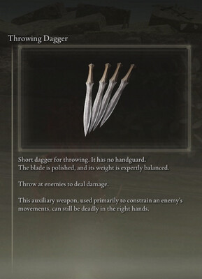 Throwing Dagger X40