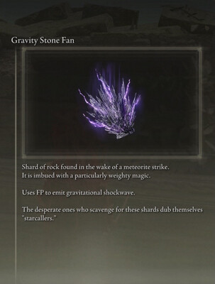 Gravity Stone Fan X10