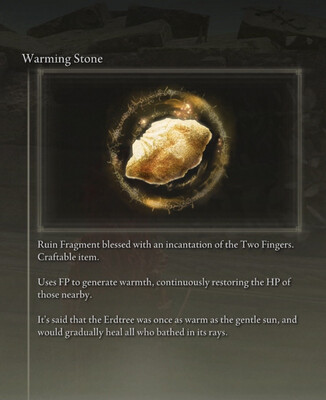 Warming Stone X10