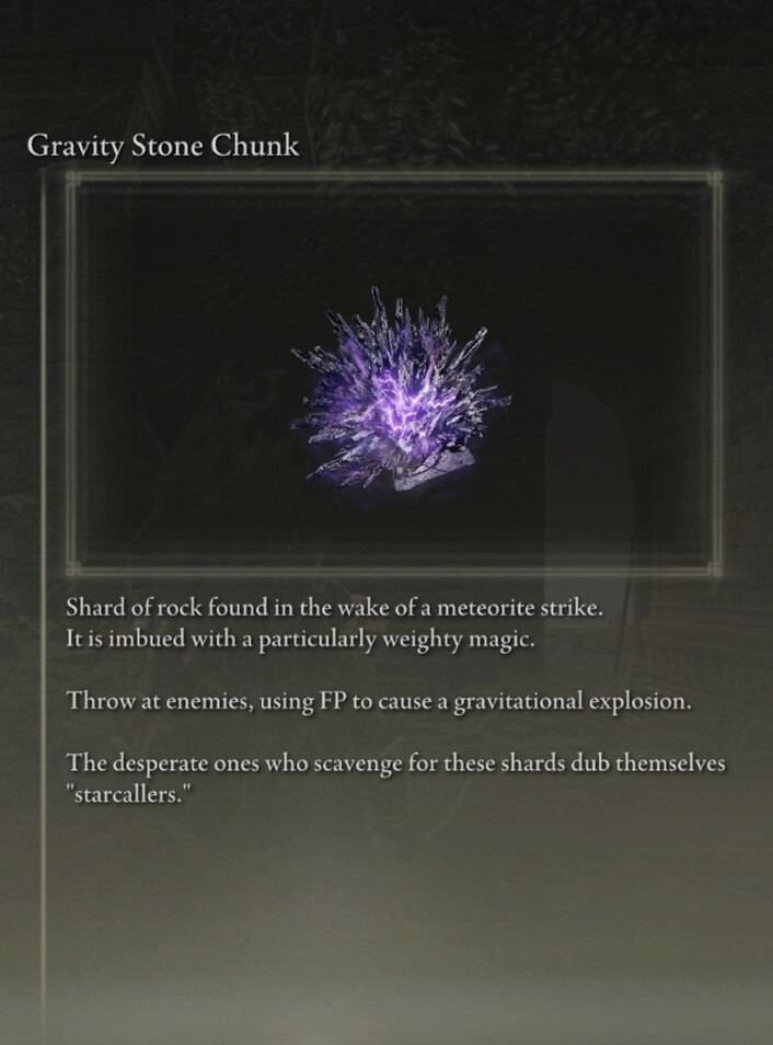 Gravity Stone Chunk X10