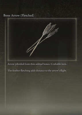 Bone Arrow Fletched X99