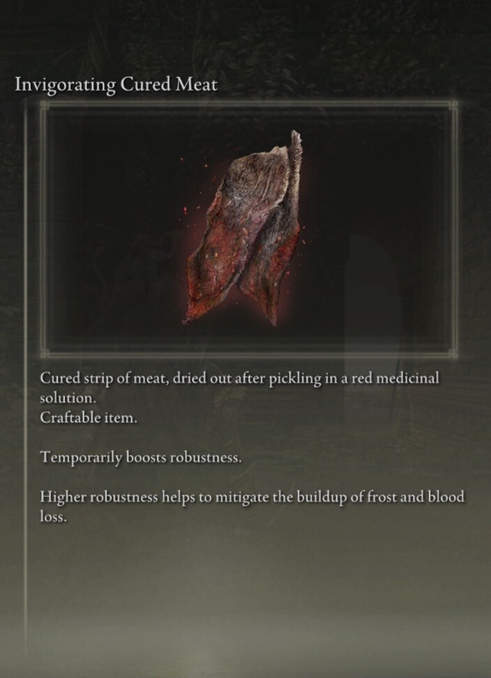 Invigorating Cured Meat X10