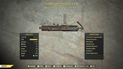 Gourmand 25/Stealth Gatling gun