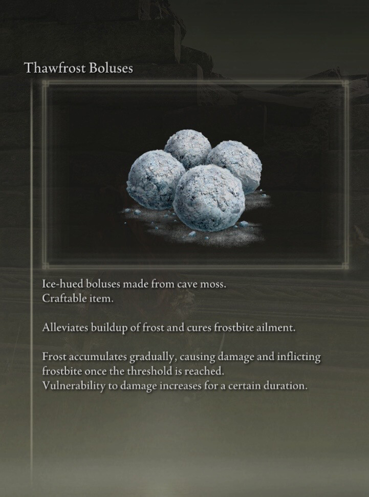 Thawfrost Boluses X99