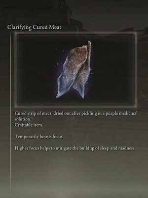 Clarifying Cured Meat X10
