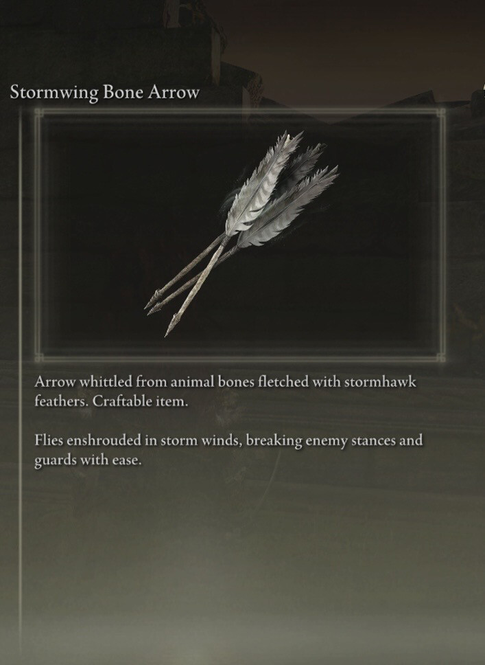 Stormwing Bone Arrow X99