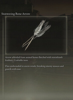 Stormwing Bone Arrow X99