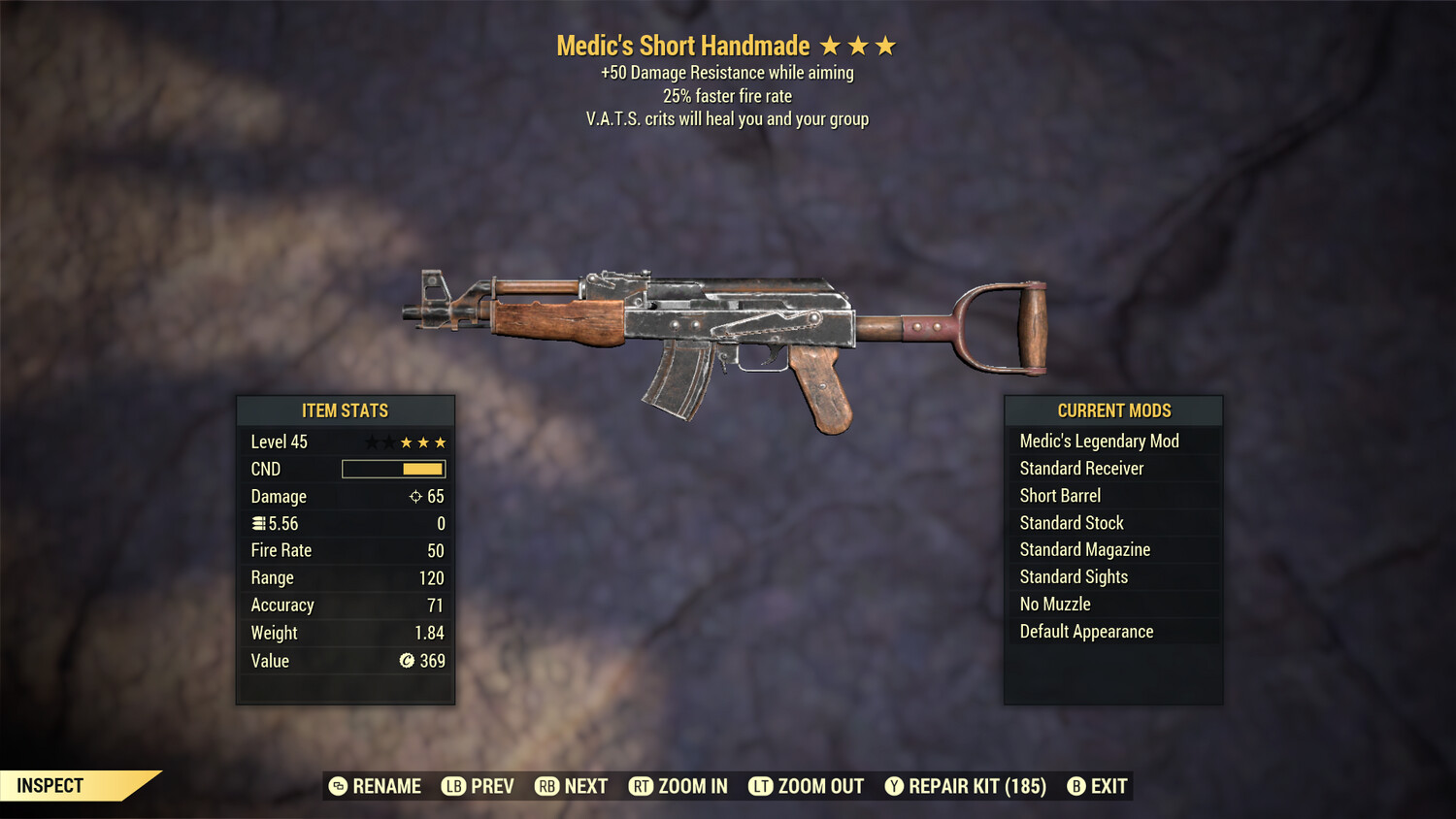 Unbreakable Medic 25/50 Handmade