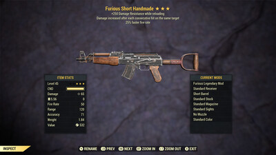 Unbreakable Furious 25/250 Handmade