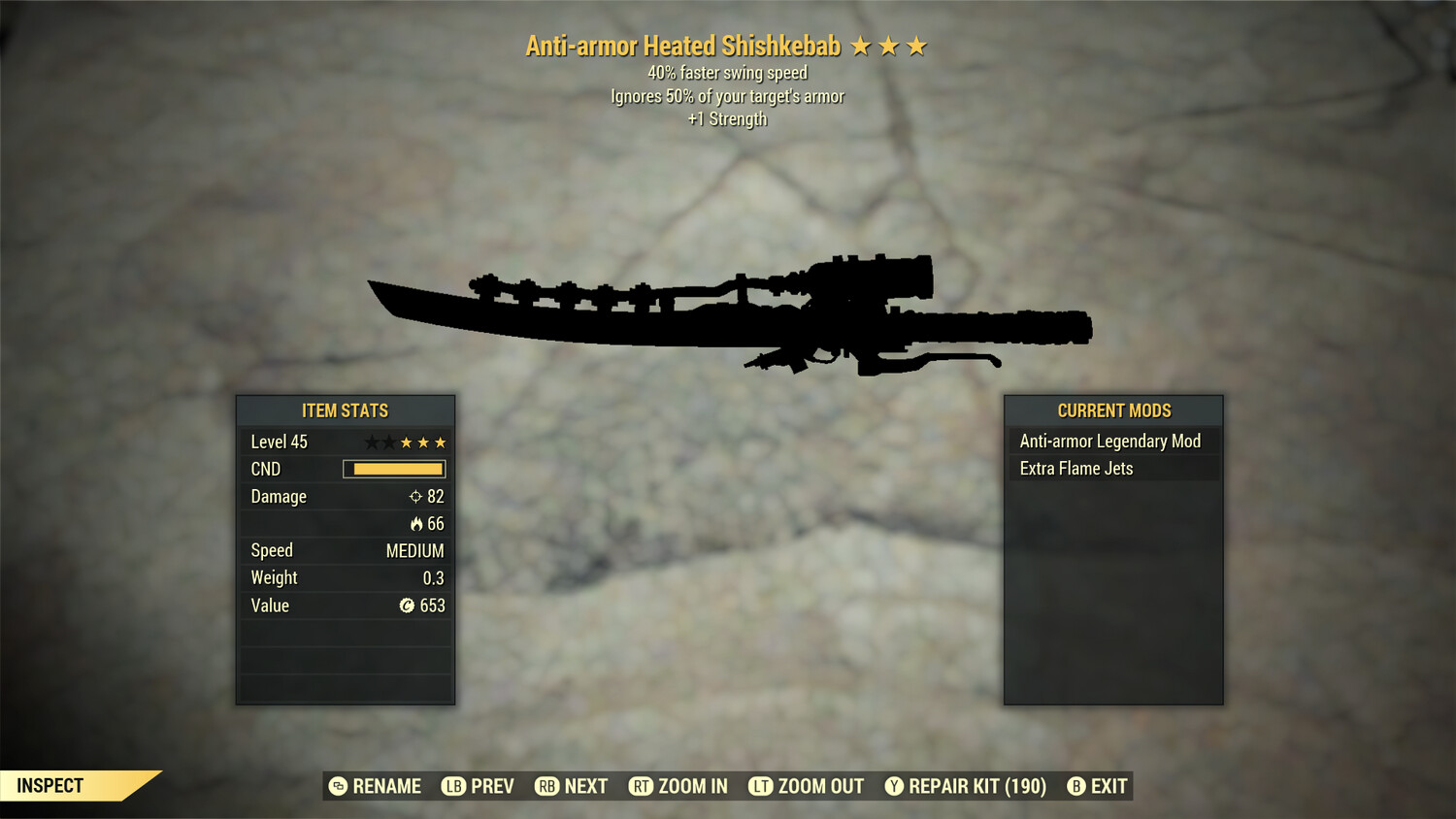 Anti Armor 1S/SS Shishkebob