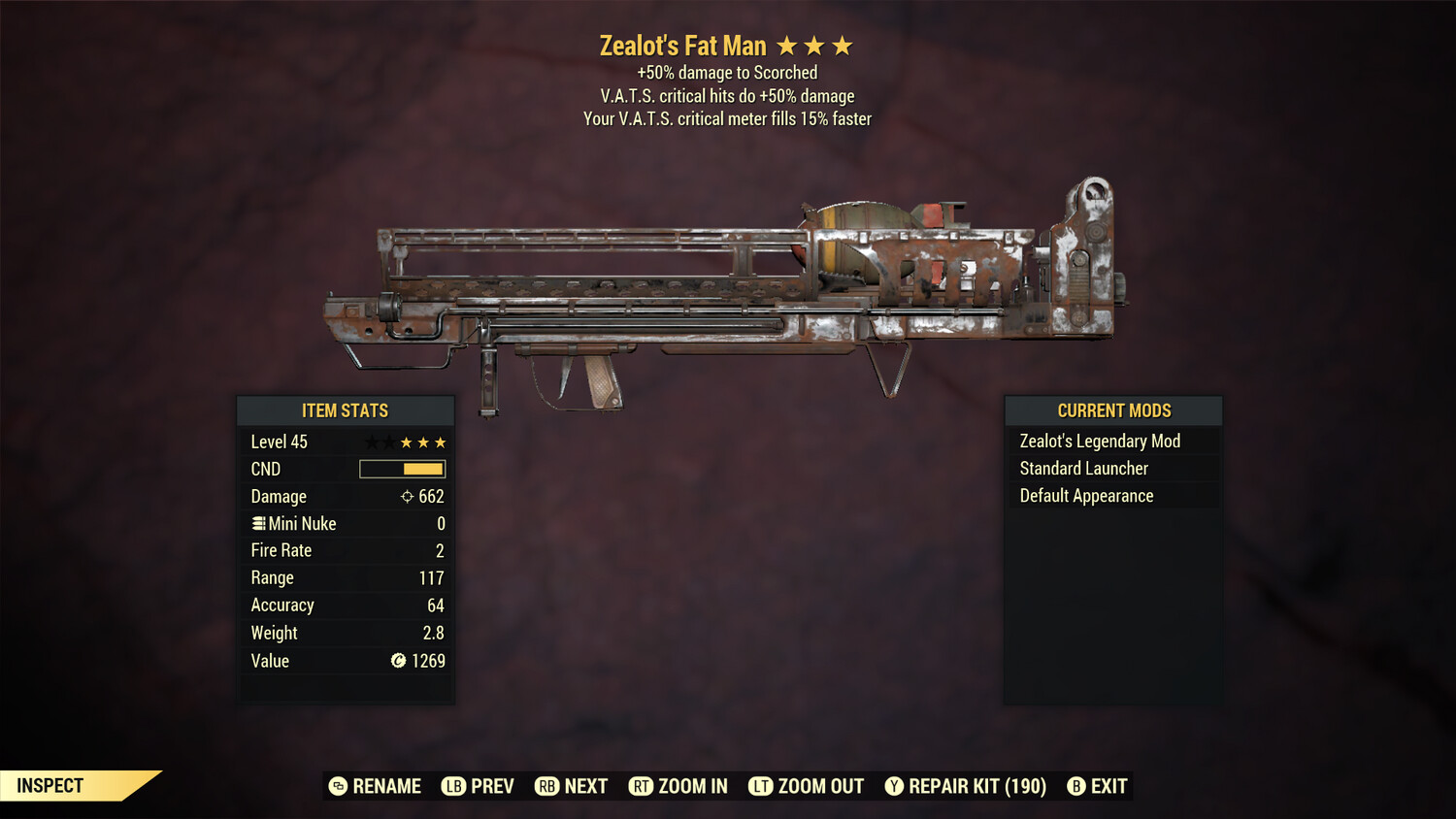 Zealots 50/15 Fat Man