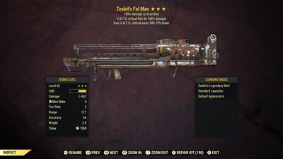 Zealots 50/15 Fat Man