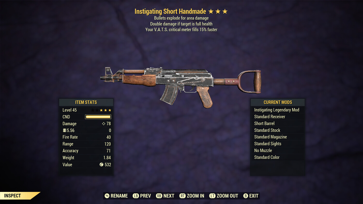 Instigating Explosive 15 Handmade