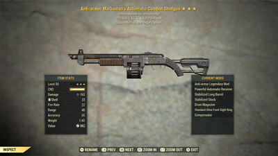 Anti Armor Explosive 25 Combat Shotgun