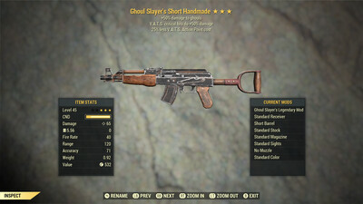 Ghoul Slayers 50/25 Handmade