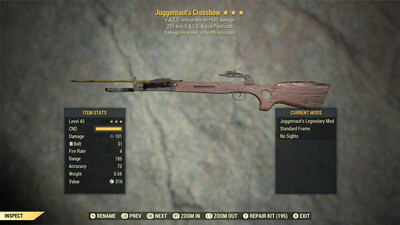 Juggernaut 50/25 Crossbow