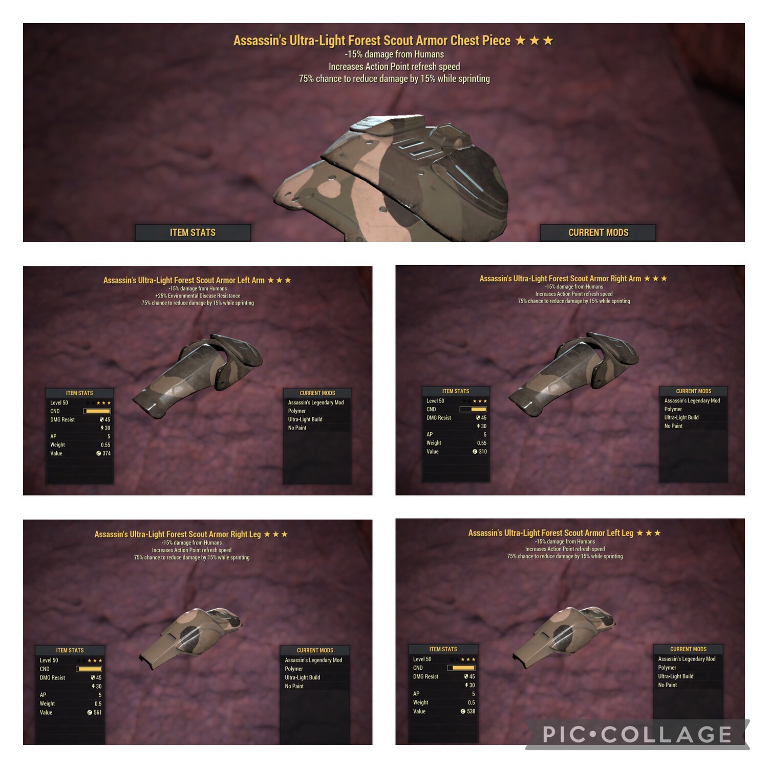 Assassins AP Refresh (X4) Cavalier Scout Full Set