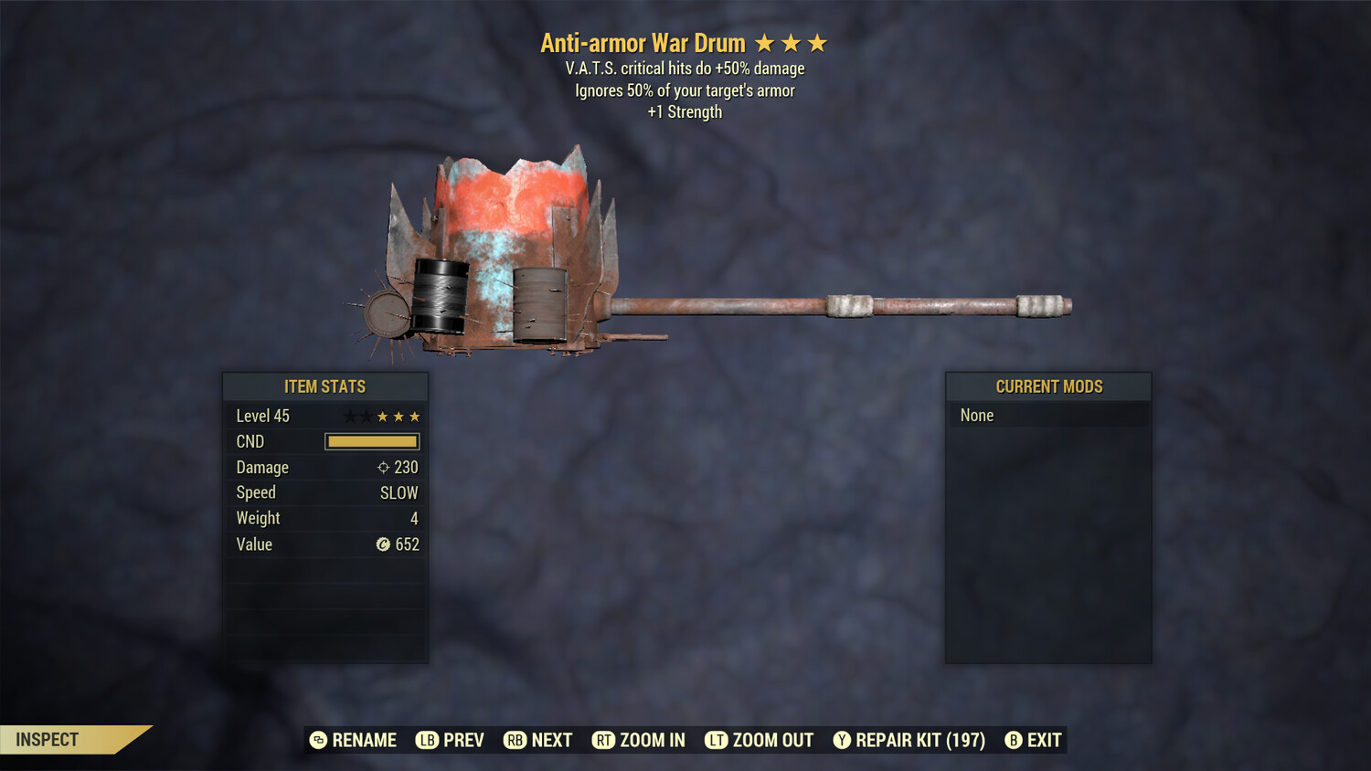 Anti Armor 50/1S War Drum