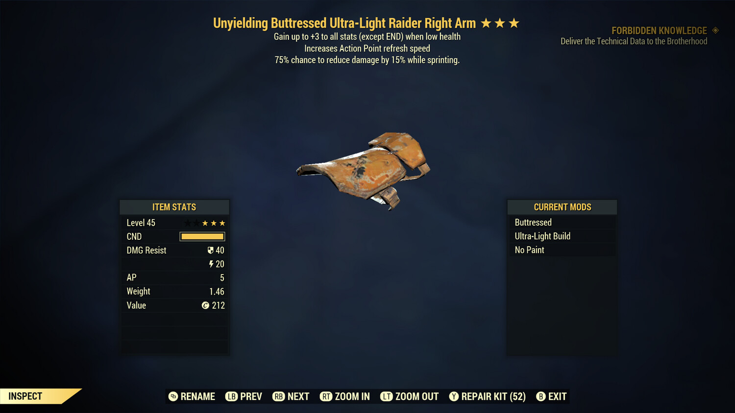 Unyielding AP Refresh Cavalier Raider RA