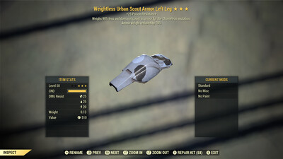 Weightless PR/AmmoWR U Scout LL