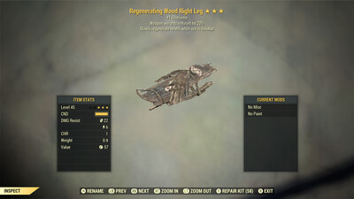 Regenerating 1C/WWR Wood RL