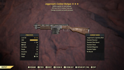 Juggernaut Explosive 25 Combat Shotgun