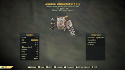 Executioners 25/25 Gamma Gun
