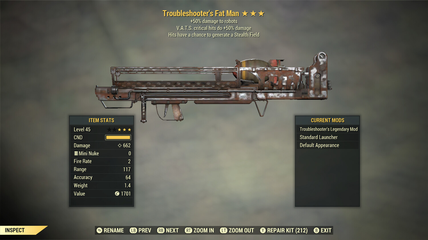 Troubleshooters 50/Stealth Fat Man 