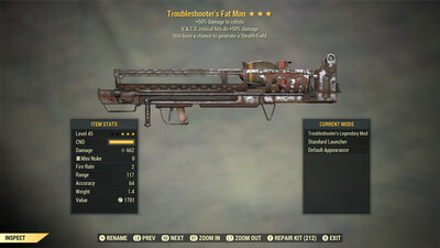 Troubleshooters 50/Stealth Fat Man 