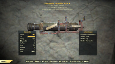 Gourmand 50/25 Broadsider