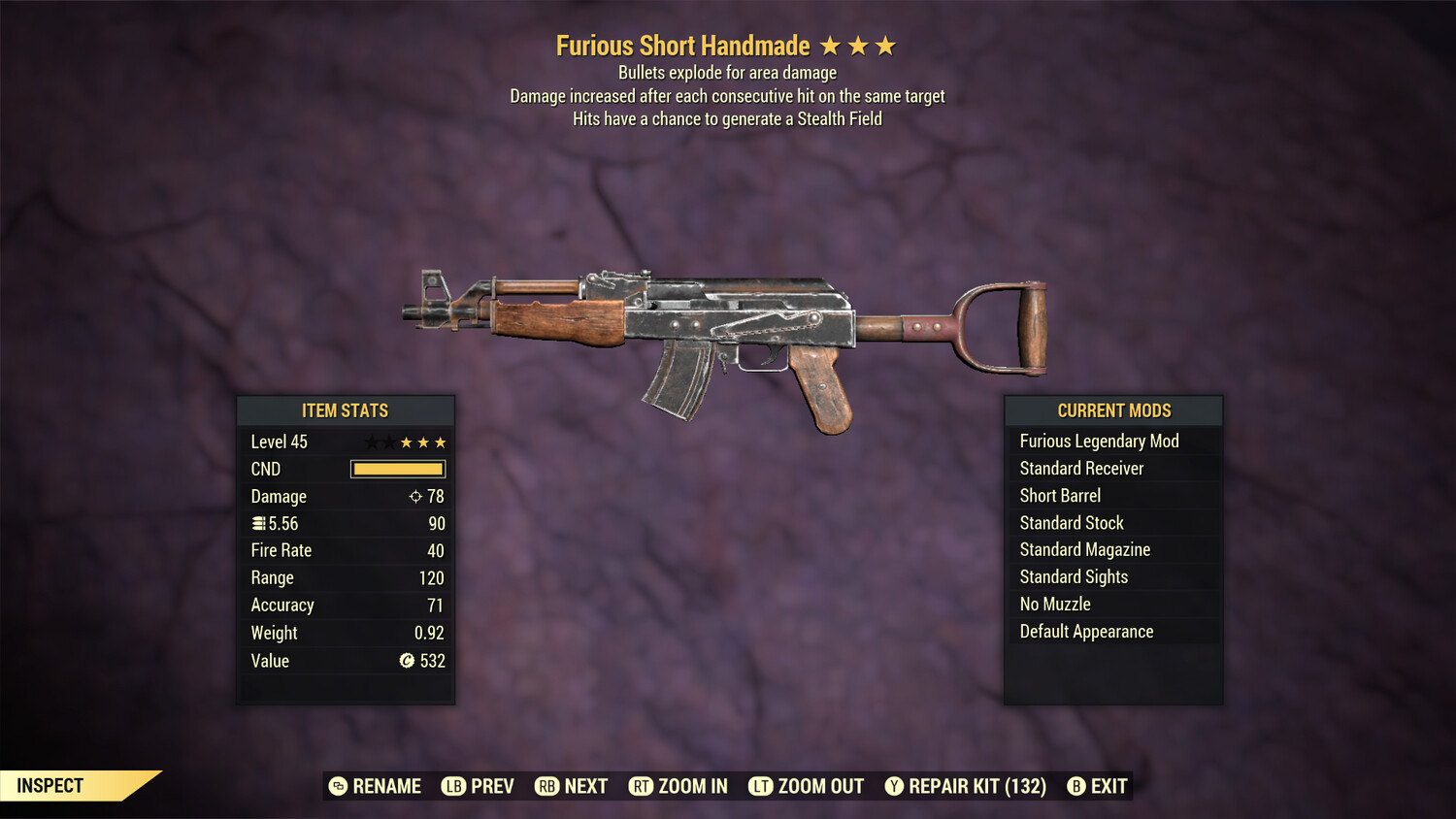 Furious Explosive Stealth Handmade