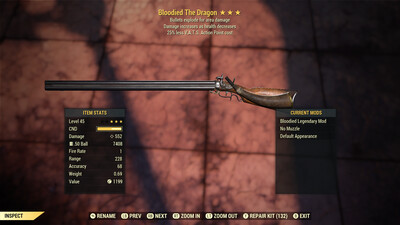 Bloodied Explosive 25 Dragon