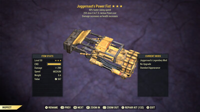 Juggernaut SS/25 Power Fist