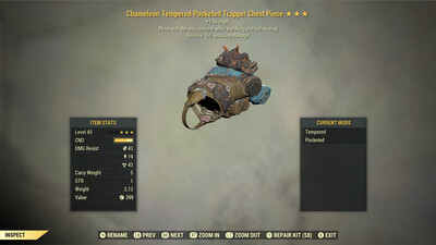 Chameleon 1S/Limb Trapper Torso