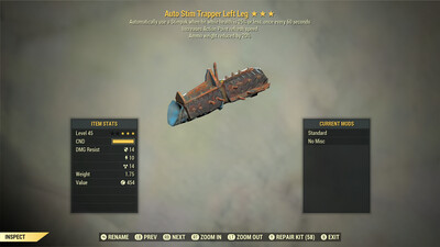 Auto Stim AP Refresh AmmoWR Trapper LL