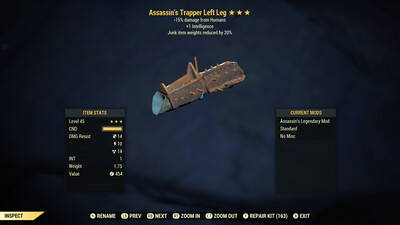 Assassins 1I/JWR Trapper LL