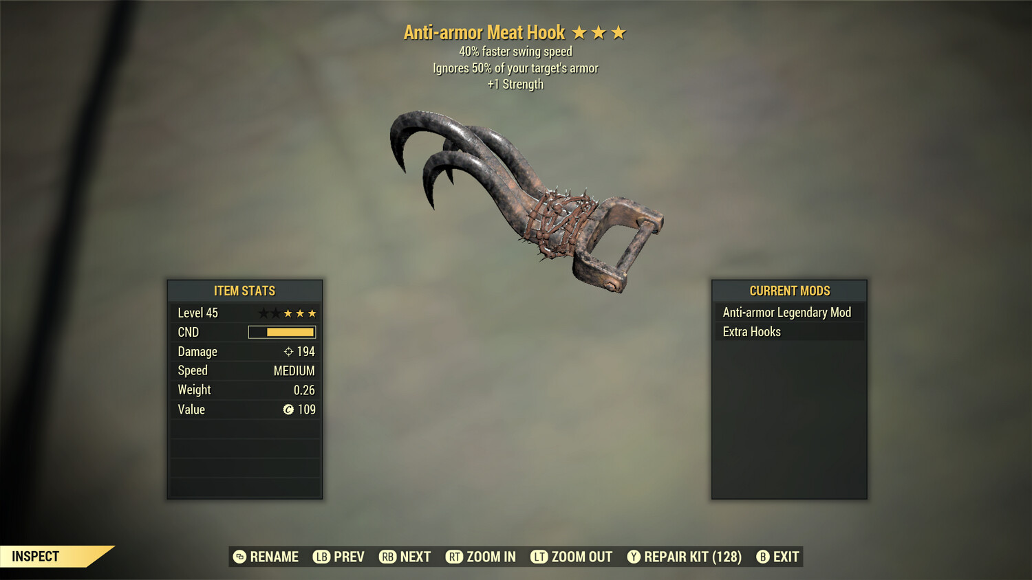 Anti Armor 1S/SS Meat Hook