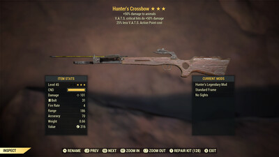 Hunter 50/25 Crossbow